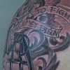 Grenade And Gun Tattoo By Little Chico 2009