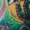Fish Bird Tattoo by Little Chico 2004
