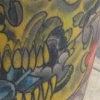 Skull with Bombs and Planes Tattoo by Little Chico 2007-2008
