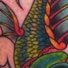 Traditional Dolphin Tattoo by Little Chico 2006