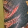 Head with Dagger by Little Chico 2008