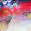 Pansy's Wishes *cover of Honor With Art altered book*