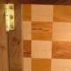 chess board . inside
