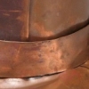copper wedding hat