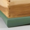 burnt leaf blanket chest
