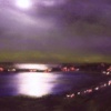 Moonrise over Hull Bay