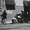 Seattle Police Escort for Protest. 10.11.08