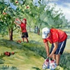 Apple Picking, Brooksby Farm