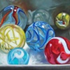 Reflecting marbles