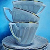 Stacked China Cups