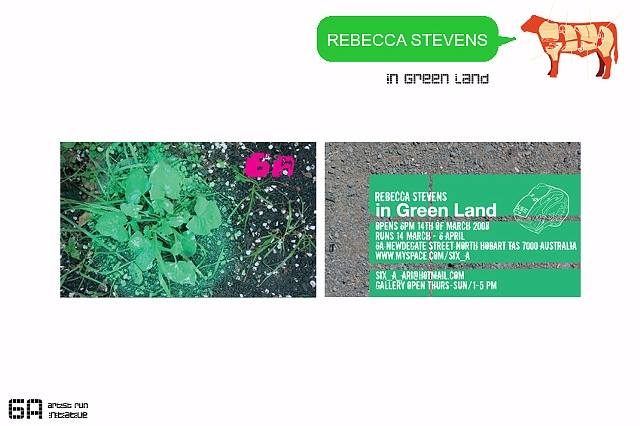 Rebecca Stevens "In Green Land" March 2008