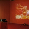 Untitled (hands) Video installation view