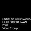 UNTITLED: HOLLYWOOD HILLS FOREST LAWN