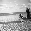 Beach Scene, Florida.