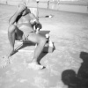 Beach Scene, Daytona Beach, Florida.