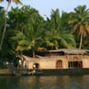 Houseboat for Tourists, Kerala, India.