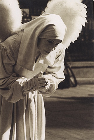 Human Statue - Angel