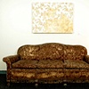 Sofa and Lamp
