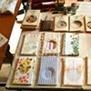 Shrouded Books on Table