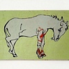 Donkey with Figures