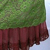 Green with Wine Accordion 
