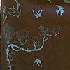 Brown with Blue Birds
