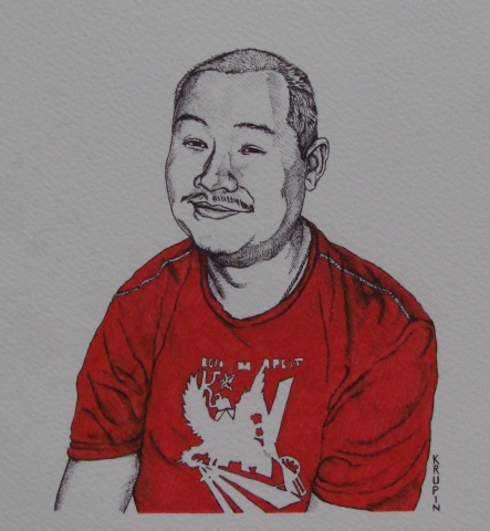 Black and White and Red All Over (Mr. Ho)
