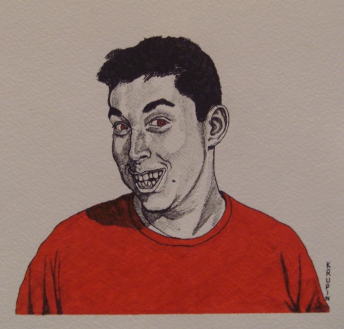 Black and White and Red All Over (Vinny)