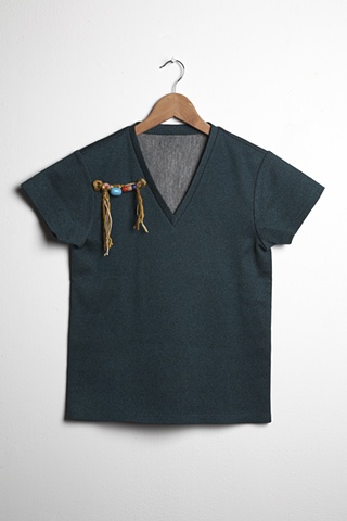 Key on metallic tee, CFL for Fort Makers
FW 2012

photo: Ellen Warfield