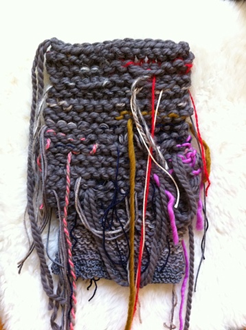 Knit study for Cowl, CFL for Fort Makers
FW 2012