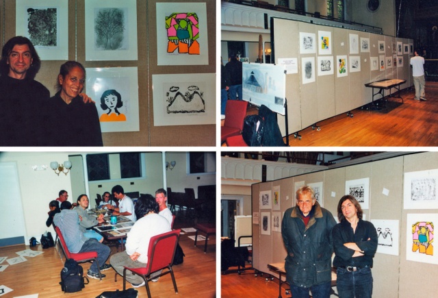 Homeless Shelter Art Class and Show
