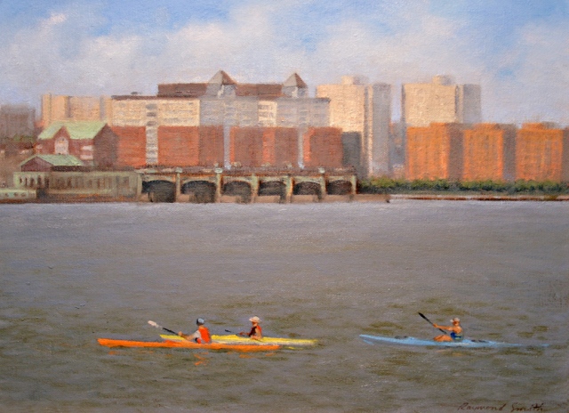 Hoboken seen from New York City
