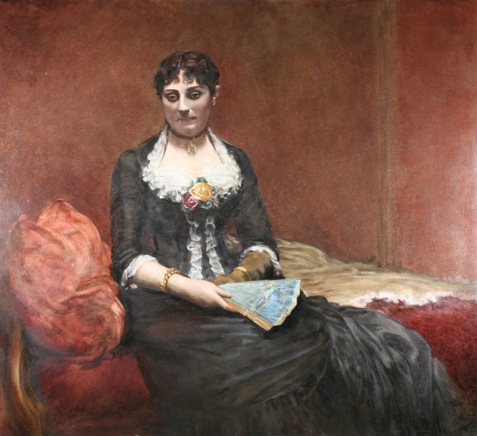 Replica of "Mme Leon Maitre" by Fantin Latour