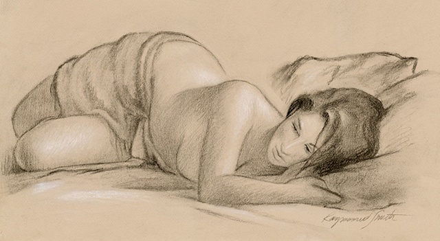 Audrey reclining