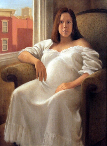 Portrait of the artist's wife, Mary