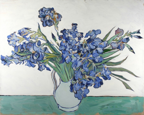 Replica of 'Irises' by Van Gogh