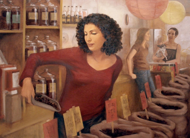 The Beautiful Coffee Girl