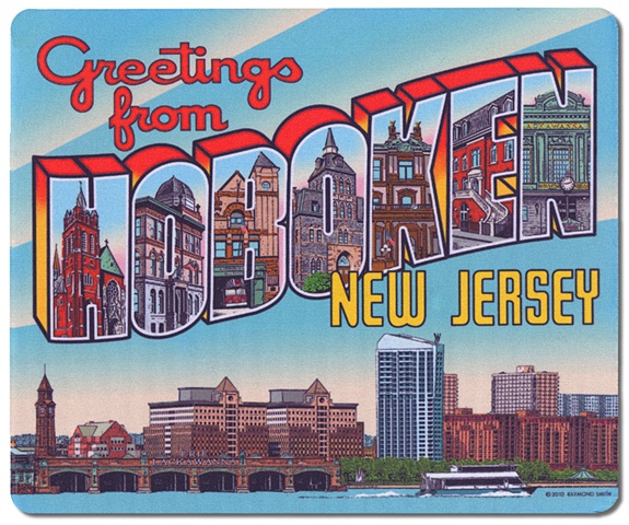 "Greetings from Hoboken" Mousepad