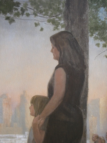 Sandy and her daughter