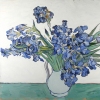Replica of 'Irises' by Van Gogh