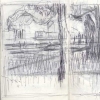 Sketchbook drawing for 'Comfort and Hope'