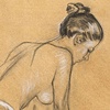 Dancer leaning