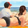 Mary & Charlie at Point Pleasant