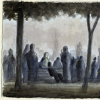 First sketch for 'Comfort and Hope'
