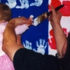 Making the flag in my home