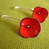 poppy earrings