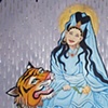 TAMING THE TIGER (detail)
Private Collection 
