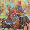 KUBERA ON HORSE