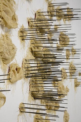 Walls Around Her, detail