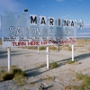 sign, Salton Sea Beach